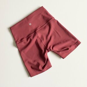 lululemon athletica Women's Athletic Shorts in Burgundy